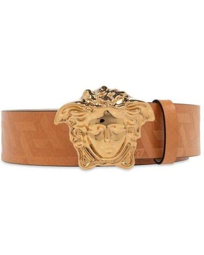 men's brown versace belt|belt Versace original.